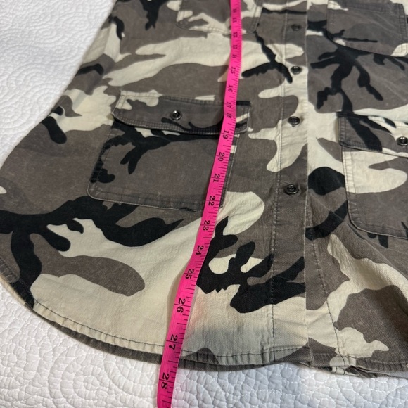 Doe & Rae Brown and Black Button Down Shirt - Picture 11 of 11